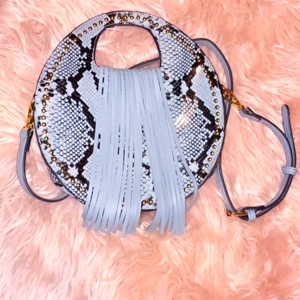 🎉🦋Blue Boa Reptile Handbag